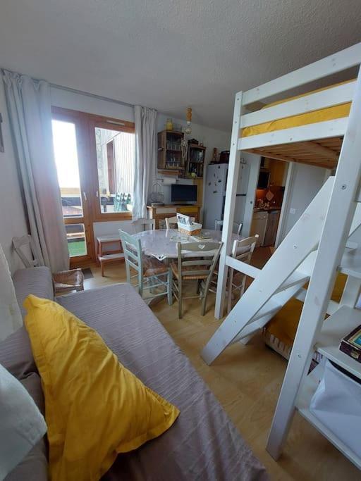 Appartement Aux Coches 6 Personnes 1 Chambre 23M2 8 Couchages La Plagne Ngoại thất bức ảnh